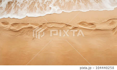 海の砂をイメージした背景画像：精緻CG
