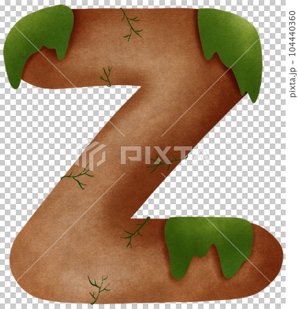 Rocky mountain Z alphabet capital letter Rocky mountain Z alphabet capital letter 104440360