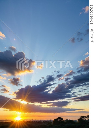 TIKTOK向けの夕焼け画像_1 TIKTOK向けの夕焼け画像_1 104440701