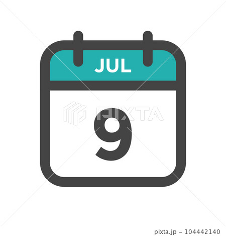 July 9 Calendar Day or Calender Date for Deadlines or Appointment July 9 Calendar Day or Calender Date for Deadlines or Appointment 104442140