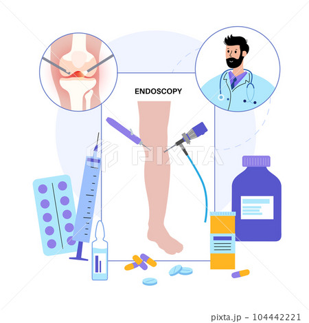 Knee joint arthroscopy Knee joint arthroscopy 104442221