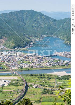 【紀勢本線】白石湖と銚子川を渡る特急南紀 104444499