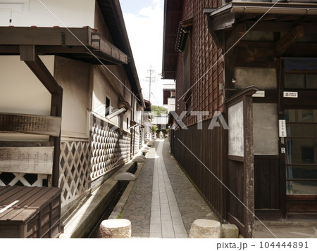 木曽宿 上の段の街並み  木曽宿 上の段の街並み  104444891