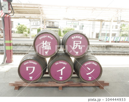 塩尻駅にあるホームのぶどう園 104444933