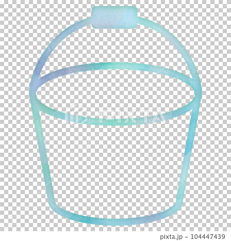 Bucket, sea bathing, clam digging, playing in the water, summer vacation, summer, watercolor touch, design icon, gentle, ecological style Bucket, sea bathing, clam digging, playing in the water, summer vacation, summer, watercolor touch, design icon, gentle, ecological style 104447439