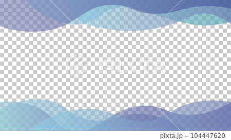 Vector frame with colorful wave pattern Vector frame with colorful wave pattern 104447620