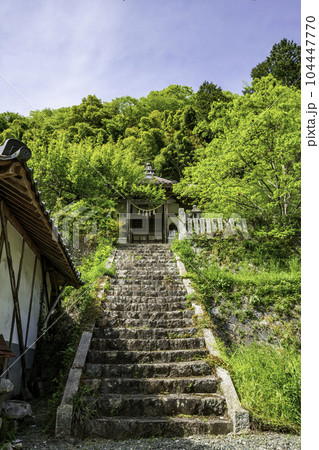 勝山　化生寺　境内　岡山県真庭市 104447770