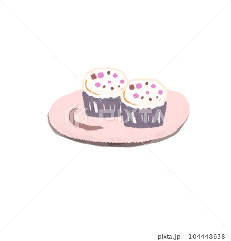 カップケーキイラスト 104448638