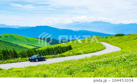 車山高原(夏):ビーナスライン 車山高原(夏):ビーナスライン 104451034