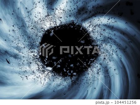 渦としぶきの3dイラスト 渦としぶきの3dイラスト 104451256