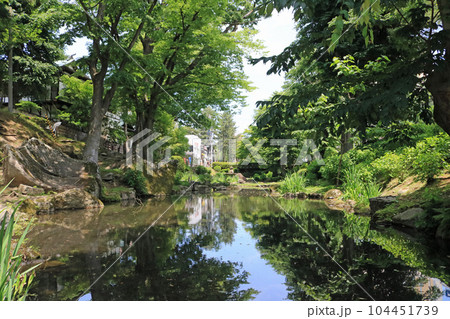 盛岡城跡公園、鶴ヶ池 104451739