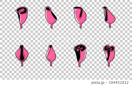 Menstrual cup Fold Menstrual cup Fold 104452812