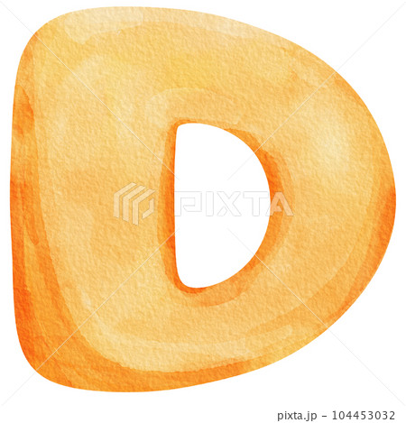 Watercolor uppercase alphabet. Watercolor uppercase alphabet. 104453032