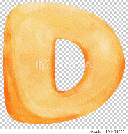 Watercolor uppercase alphabet. Watercolor uppercase alphabet. 104453032