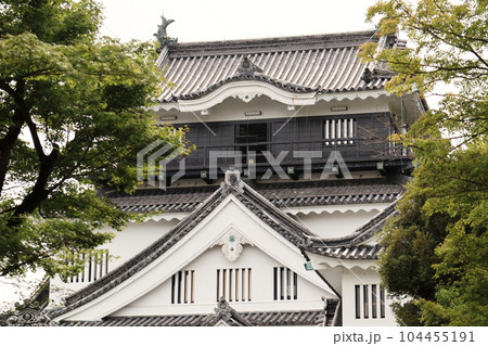 徳川家康のルーツ三河国岡崎城天守閣 徳川家康のルーツ三河国岡崎城天守閣 104455191