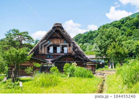 夏の白川郷 夏の白川郷 104455240