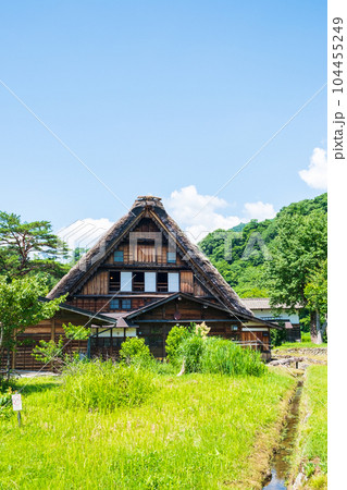 夏の白川郷 夏の白川郷 104455249