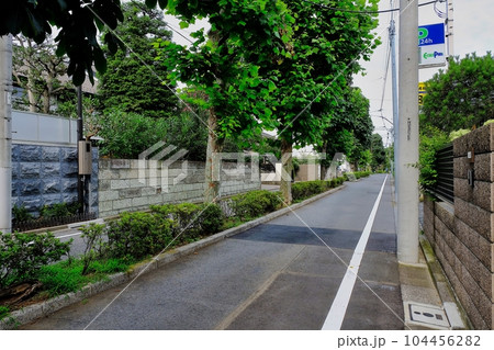 板橋区常盤台一丁目の家並み 板橋区常盤台一丁目の家並み 104456282