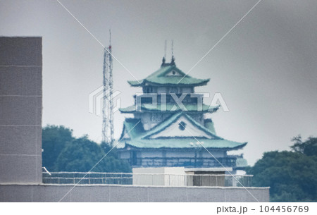 富士塚から見る小牧山城　麒麟の城 104456769