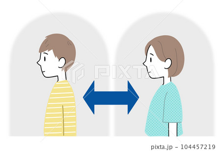 人との距離について 104457219