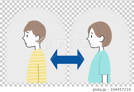 人との距離について 104457219