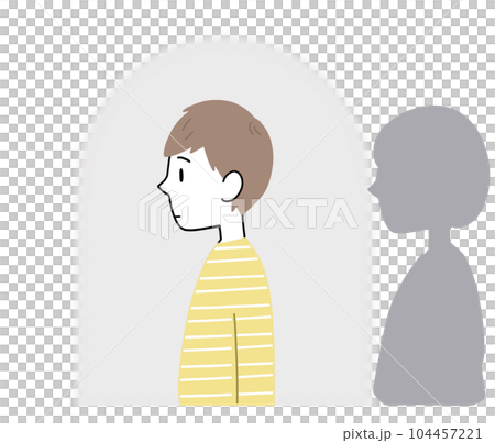 パーソナルスペースが守られている状態 104457221