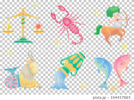 12星座（天秤座〜魚座） 104457665