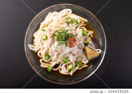 梅おろし豚しゃぶ冷やしうどん 104458584