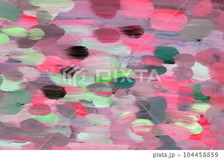 Pink Green acrylic painting texture. Hand painted background Pink Green acrylic painting texture. Hand painted background 104458859