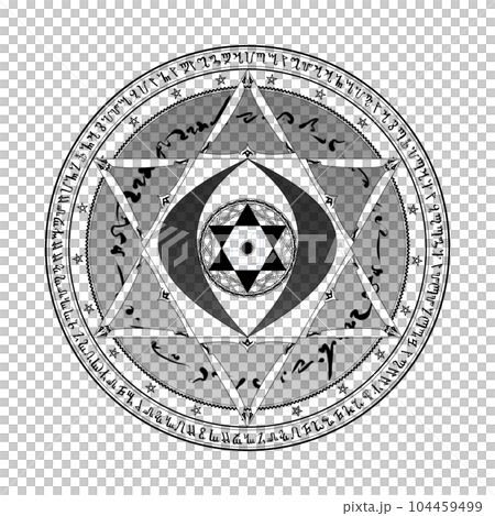 black magic circle 104459499