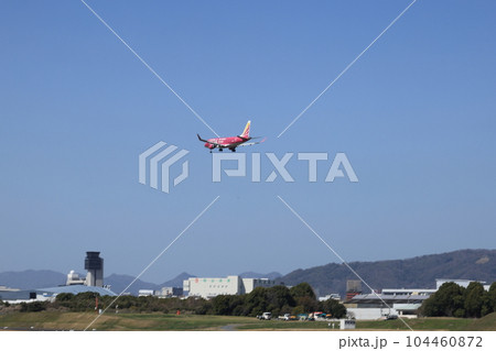 大阪伊丹空港離着陸 104460872