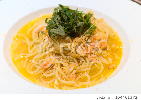 しそと桜えびのパスタ 104461372