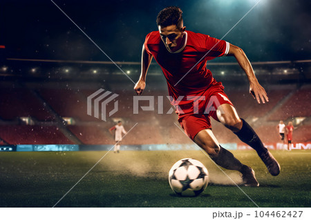 サッカー選手5 AI生成画像 サッカー選手5 AI生成画像 104462427