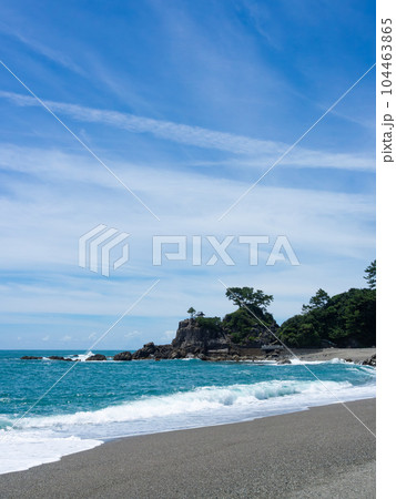 青空の桂浜 青空の桂浜 104463865
