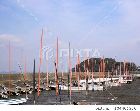 長部田港の風景　（熊本県宇土市） 104465536