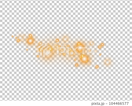 Golden glitter wave abstract illustration. Golden stars dust trail sparkling particles isolated on transparent background. Magic concept. PNG. Golden glitter wave abstract illustration. Golden stars dust trail sparkling particles isolated on transparent background. Magic concept. PNG. 104466577