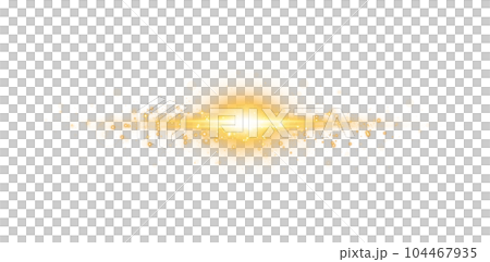 Yellow horizontal lens flares. Laser beams, horizontal light rays. Beautiful light flares. Glowing streaks on transparent background. Png. Yellow horizontal lens flares. Laser beams, horizontal light rays. Beautiful light flares. Glowing streaks on transparent background. Png. 104467935