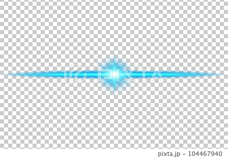 Blue horizontal lens flares. Laser beams, horizontal light rays. Beautiful light flares. Glowing streaks on transparent background. Png. Blue horizontal lens flares. Laser beams, horizontal light rays. Beautiful light flares. Glowing streaks on transparent background. Png. 104467940