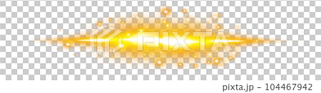 Yellow horizontal lens flares. Laser beams, horizontal light rays. Beautiful light flares. Glowing streaks on transparent background. Png. Yellow horizontal lens flares. Laser beams, horizontal light rays. Beautiful light flares. Glowing streaks on transparent background. Png. 104467942
