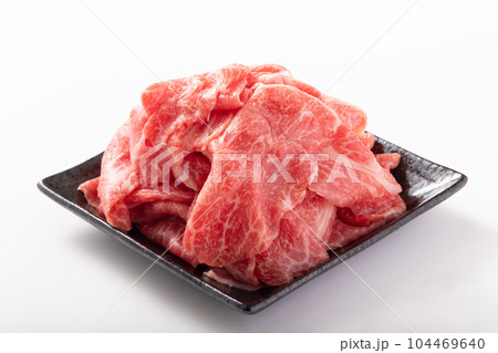 黒毛和牛　肩ロース　切り落とし 104469640