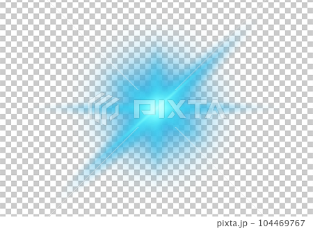 Blue star and sparks isolated on transparent background. Flares and sunbursts. Glowing light effects. PNG. Blue star and sparks isolated on transparent background. Flares and sunbursts. Glowing light effects. PNG. 104469767