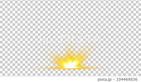 Golden star and sparks isolated on transparent background. Flares and sunbursts. Glowing light effects. PNG. Golden star and sparks isolated on transparent background. Flares and sunbursts. Glowing light effects. PNG. 104469836