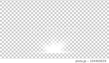 White star and sparks isolated on transparent background. Flares and sunbursts. Glowing light effects. PNG. 104469839