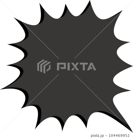 パンク吹き出し 104469952