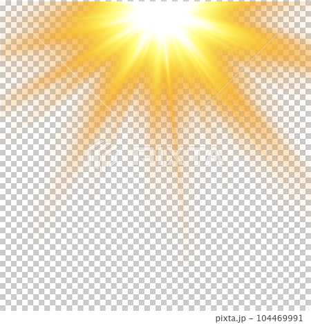 Golden star and sparks isolated on transparent background. Flares and sunbursts. Glowing light effects. PNG. Golden star and sparks isolated on transparent background. Flares and sunbursts. Glowing light effects. PNG. 104469991