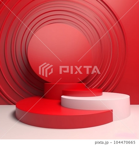 Abstract scene background. Product presentation, mock up, cosmetic product display or platform. 104470665