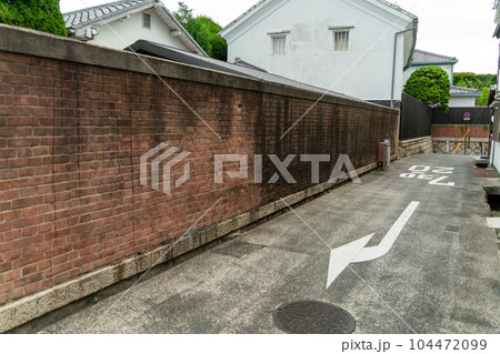 煉瓦の壁 104472099