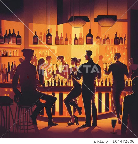 People Meeting In Cafe Drinking Beer In Pub 104472606 PIXTA people-meeting-in-cafe-drinking-beer-in-pub-104472606-pixta