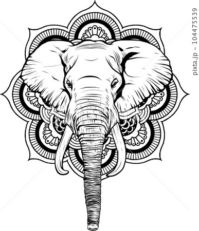 Tattoo Elephant Stock Illustrations, Cliparts and Royalty Free Tattoo  Elephant Vectors