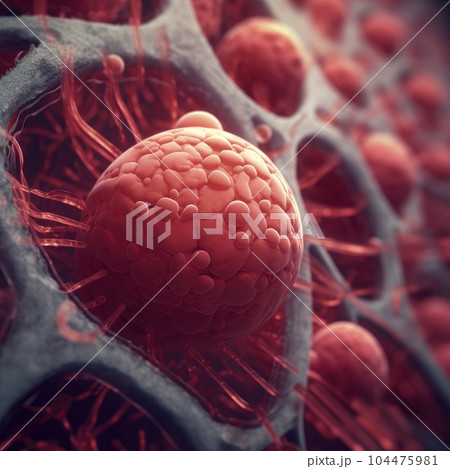 The world of microorganisms 104475981